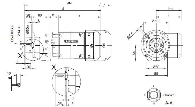 BG05 Фланец